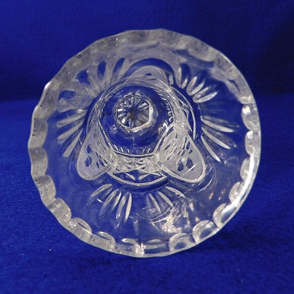 Vintage Zajecar Kristal Yugoslavia, 24% Lead Crystal Flower Bud Vase - Picture 5 of 6